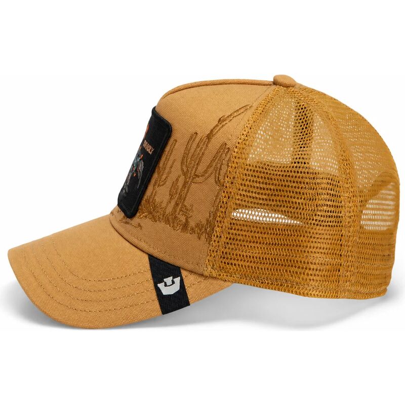 mutzen-gebogen-braun-snapback-scorpion-badlands-deadly-the-farm-goorin-bros mutzen-gebogen-braun-snapback-scorpion-badlands-deadly-the-farm-goorin-bros