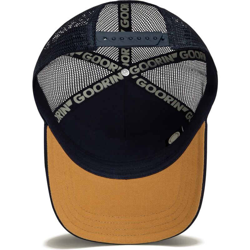 mutzen-gebogen-marineblau-snapback-eagle-badlands-freedom-the-farm-goorin-bros mutzen-gebogen-marineblau-snapback-eagle-badlands-freedom-the-farm-goorin-bros
