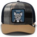 mutzen-gebogen-mehrfarbig-snapback-brit-frenchie-check-mate-dodgy-the-farm-goorin-bros