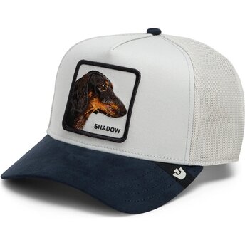 Mützen gebogen grau snapback Suede Shadow Microsuede The Farm Goorin Bros.
