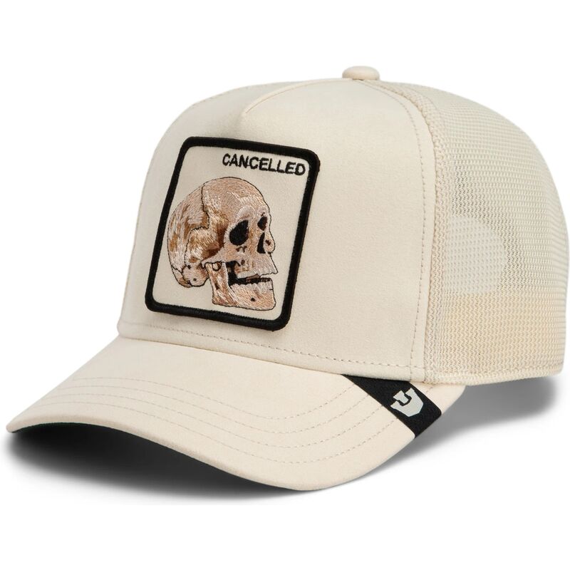 mutzen-gebogen-beige-snapback-suede-cancelled-skull-microsuede-the-farm-goorin-bros