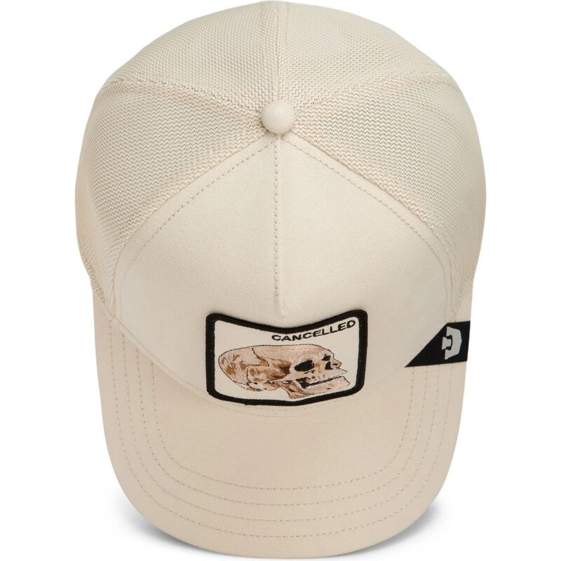 mutzen-gebogen-beige-snapback-suede-cancelled-skull-microsuede-the-farm-goorin-bros