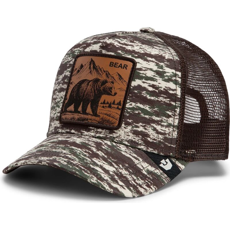 mutzen-gebogen-tarnung-snapback-engraved-bear-camo-glitch-the-farm-goorin-bros mutzen-gebogen-tarnung-snapback-engraved-bear-camo-glitch-the-farm-goorin-bros