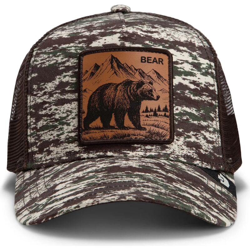 mutzen-gebogen-tarnung-snapback-engraved-bear-camo-glitch-the-farm-goorin-bros mutzen-gebogen-tarnung-snapback-engraved-bear-camo-glitch-the-farm-goorin-bros