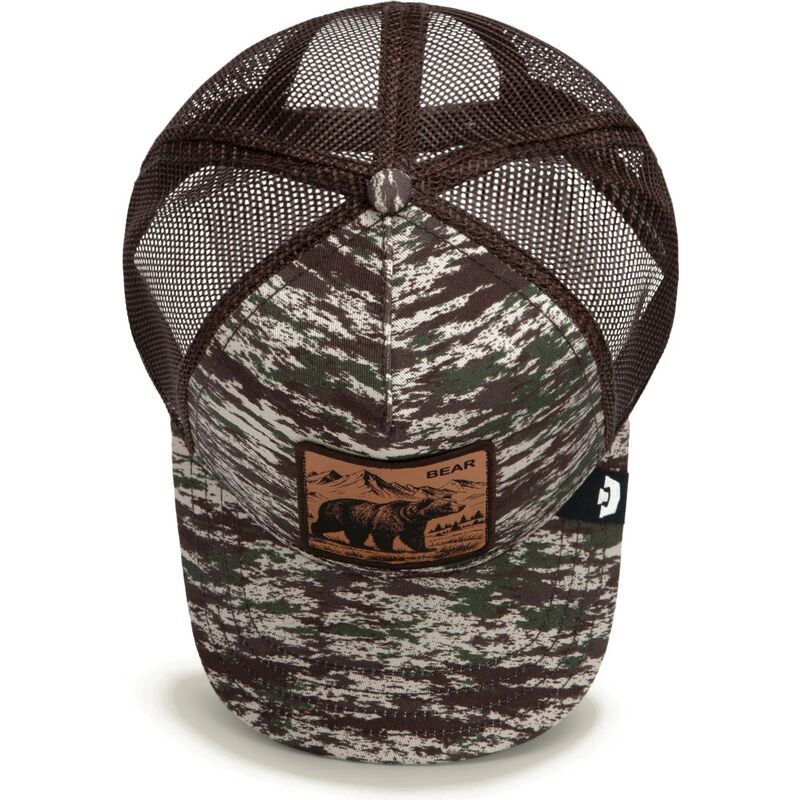mutzen-gebogen-tarnung-snapback-engraved-bear-camo-glitch-the-farm-goorin-bros mutzen-gebogen-tarnung-snapback-engraved-bear-camo-glitch-the-farm-goorin-bros