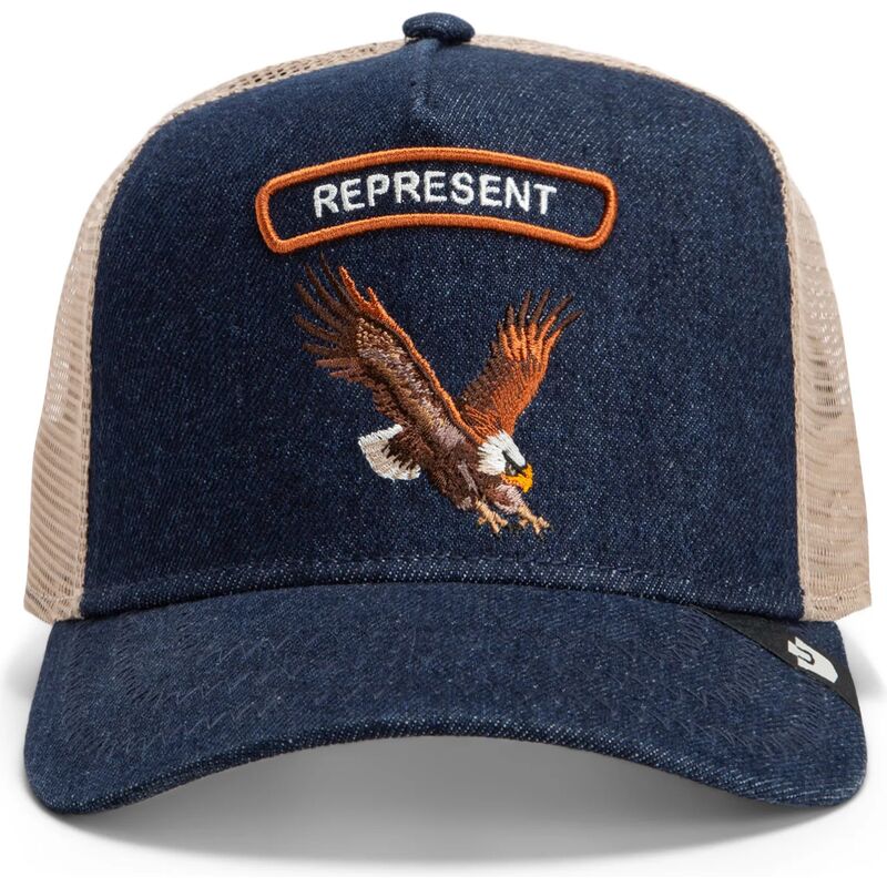 mutzen-gebogen-marineblau-snapback-represent-rocker-denim-after-dark-the-farm-goorin-bros