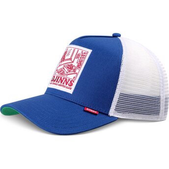 Mützen gebogen blau snapback HFT LSCC Lazy Sunday Coffee Club Record von Djinns
