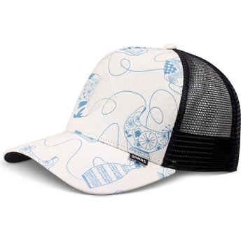 Mützen gebogen weiß snapback HFT Bottles von Djinns
