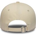 mutzen-gebogen-beige-verstellbares-band-dorado-9twenty-league-essential-der-new-york-yankees-mlb-von-new-era
