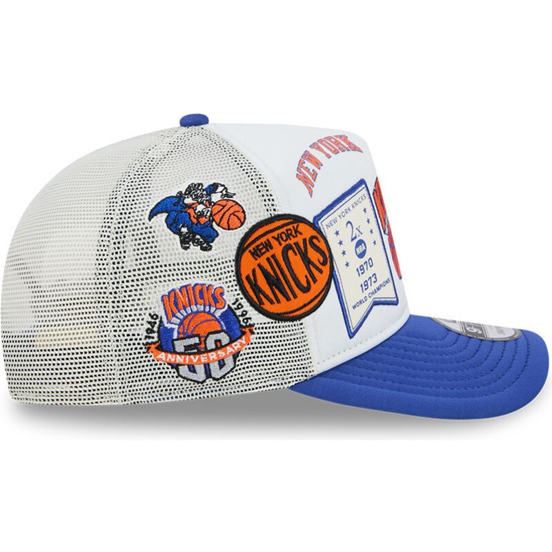 mutzen-gebogen-weiss-snapback-hardwood-classics-9fifty-a-frame-precurved-der-new-york-knicks-nba-von-new-era