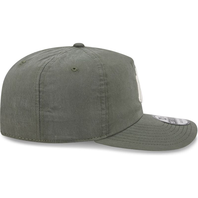 mutzen-gebogen-grun-snapback-19twenty-precurved-der-new-york-yankees-mlb-von-new-era