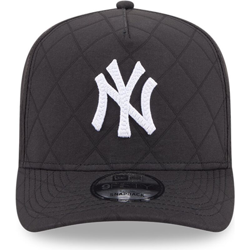 mutzen-gebogen-schwarz-snapback-9fifty-a-frame-precurved-checkered-der-new-york-yankees-mlb-von-new-era mutzen-gebogen-schwarz-snapback-9fifty-a-frame-precurved-checkered-der-new-york-yankees-mlb-von-new-era