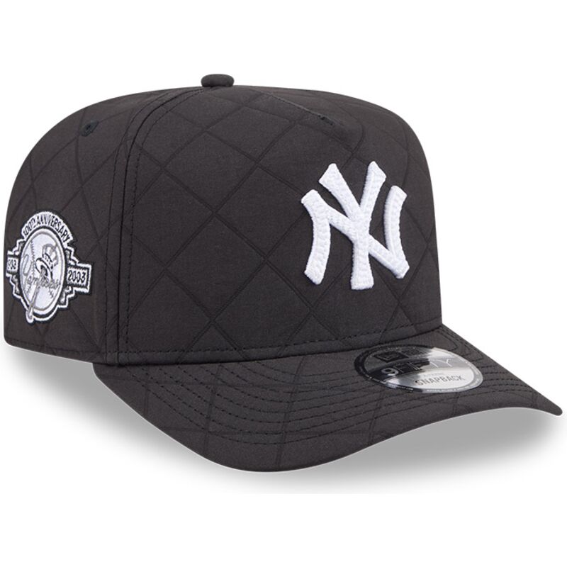mutzen-gebogen-schwarz-snapback-9fifty-a-frame-precurved-checkered-der-new-york-yankees-mlb-von-new-era mutzen-gebogen-schwarz-snapback-9fifty-a-frame-precurved-checkered-der-new-york-yankees-mlb-von-new-era