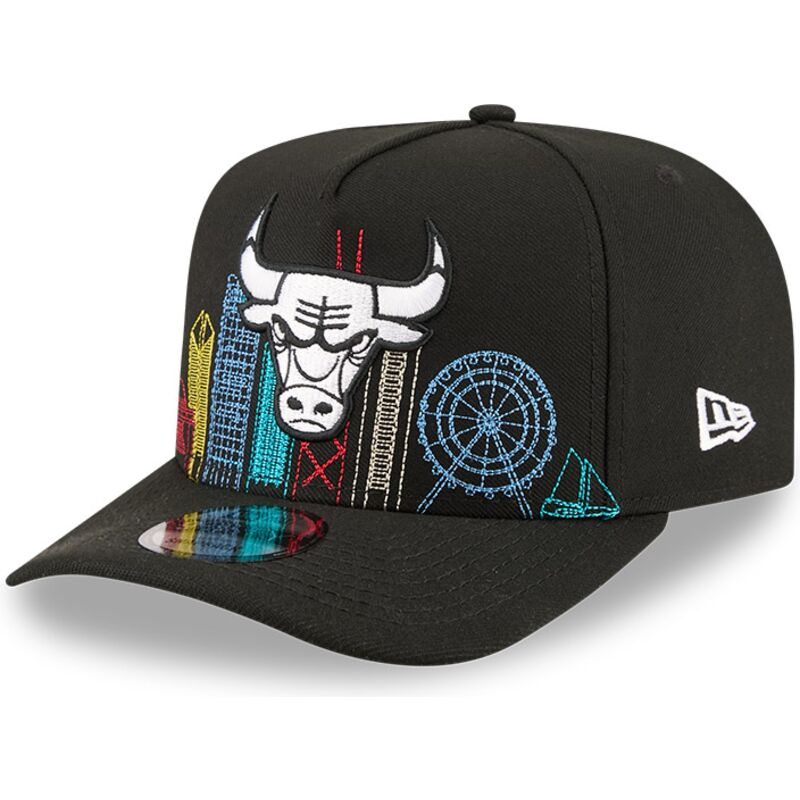 mutzen-gebogen-schwarz-snapback-9fifty-a-frame-precurved-skyline-der-chicago-bulls-nba-von-new-era mutzen-gebogen-schwarz-snapback-9fifty-a-frame-precurved-skyline-der-chicago-bulls-nba-von-new-era