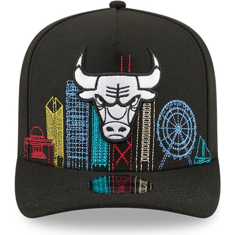 mutzen-gebogen-schwarz-snapback-9fifty-a-frame-precurved-skyline-der-chicago-bulls-nba-von-new-era mutzen-gebogen-schwarz-snapback-9fifty-a-frame-precurved-skyline-der-chicago-bulls-nba-von-new-era
