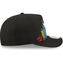 mutzen-gebogen-schwarz-snapback-9fifty-a-frame-precurved-skyline-der-chicago-bulls-nba-von-new-era