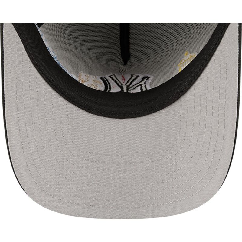 mutzen-gebogen-schwarz-snapback-9fifty-a-frame-precurved-skyline-der-new-york-yankees-mlb-von-new-era