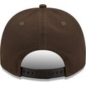 mutzen-gebogen-braun-snapback-9fifty-a-frame-precurved-visor-pin-der-chicago-white-sox-mlb-von-new-era