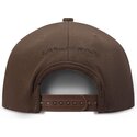 mutzen-flach-braun-snapback-off-embroidered-twill-von-l-ab-c-o-off-white
