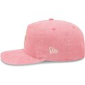 mutzen-gebogen-rosa-verstellbares-band-19twenty-precurved-corduroy-pastel-der-new-york-yankees-mlb-von-new-era