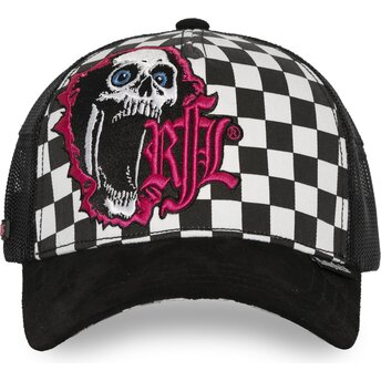 Mützen gebogen schwarz snapback Nº295 SK8 von Rock’nFreeLife