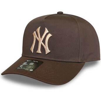 Mützen gebogen braun snapback Rise Structured A-Frame26 der New York Yankees MLB von Nike