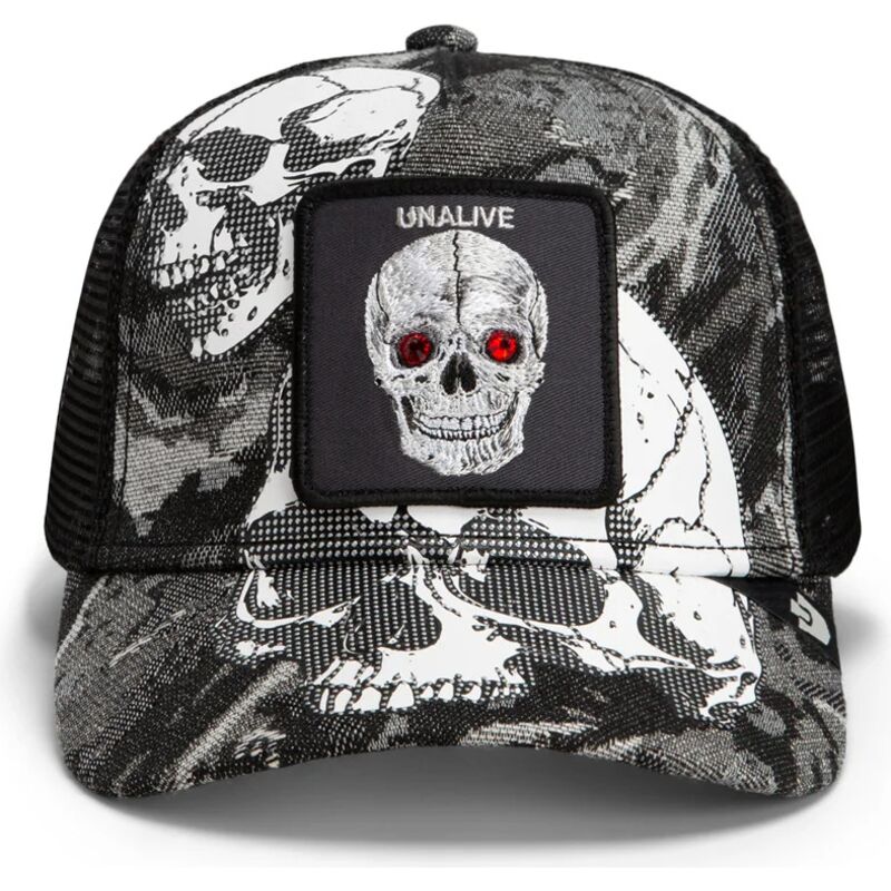 mutzen-gebogen-schwarz-snapback-bone-head-unalive-the-farm-goorin-bros mutzen-gebogen-schwarz-snapback-bone-head-unalive-the-farm-goorin-bros