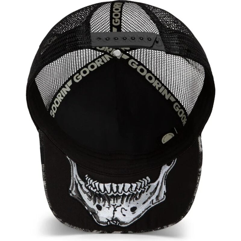 mutzen-gebogen-schwarz-snapback-bone-head-unalive-the-farm-goorin-bros mutzen-gebogen-schwarz-snapback-bone-head-unalive-the-farm-goorin-bros