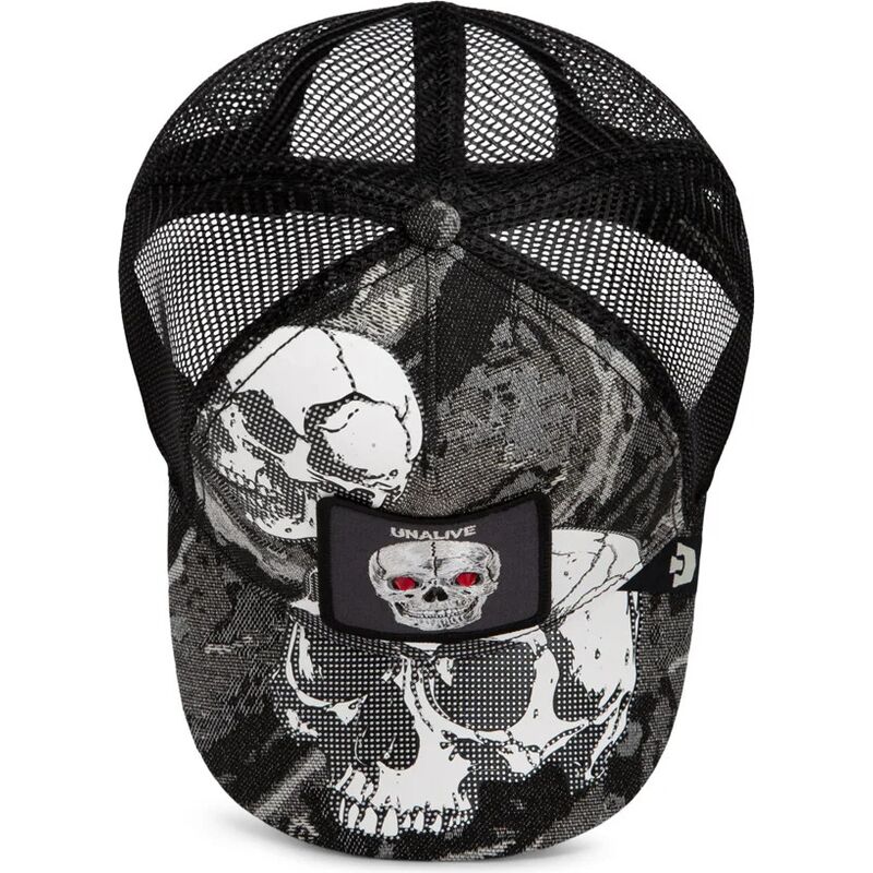 mutzen-gebogen-schwarz-snapback-bone-head-unalive-the-farm-goorin-bros mutzen-gebogen-schwarz-snapback-bone-head-unalive-the-farm-goorin-bros