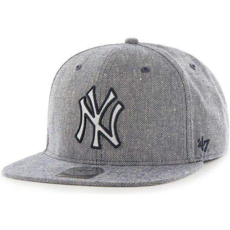 mutzen-flach-marineblau-snapback-tejido-vaquero-der-new-york-yankees-mlb-von-47-brand