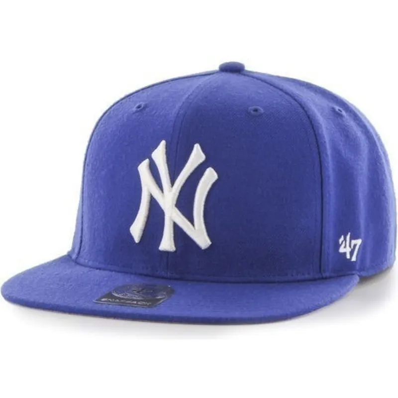 mutzen-flach-blau-snapback-liso-der-new-york-yankees-mlb-von-47-brand mutzen-flach-blau-snapback-liso-der-new-york-yankees-mlb-von-47-brand