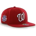 mutzen-flach-rot-snapback-lisa-lateral-der-washington-nationals-mlb-von-47-brand