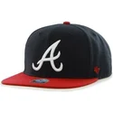 mutzen-flach-marineblau-snapback-der-atlanta-braves-mlb-von-47-brand