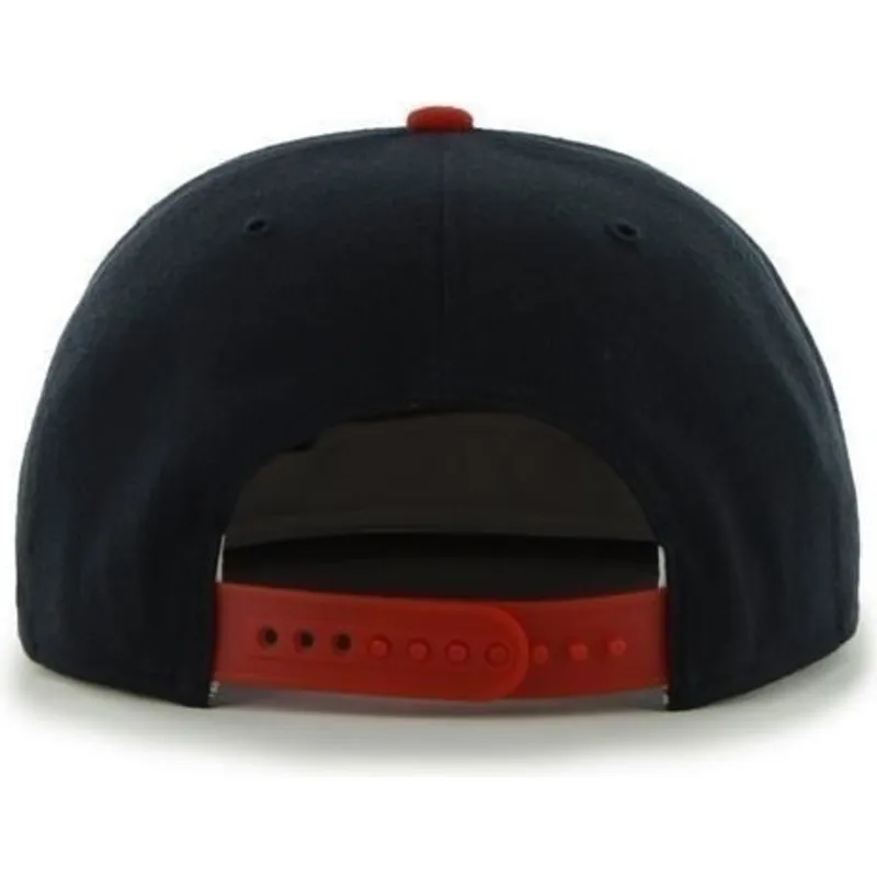mutzen-flach-marineblau-snapback-der-atlanta-braves-mlb-von-47-brand mutzen-flach-marineblau-snapback-der-atlanta-braves-mlb-von-47-brand