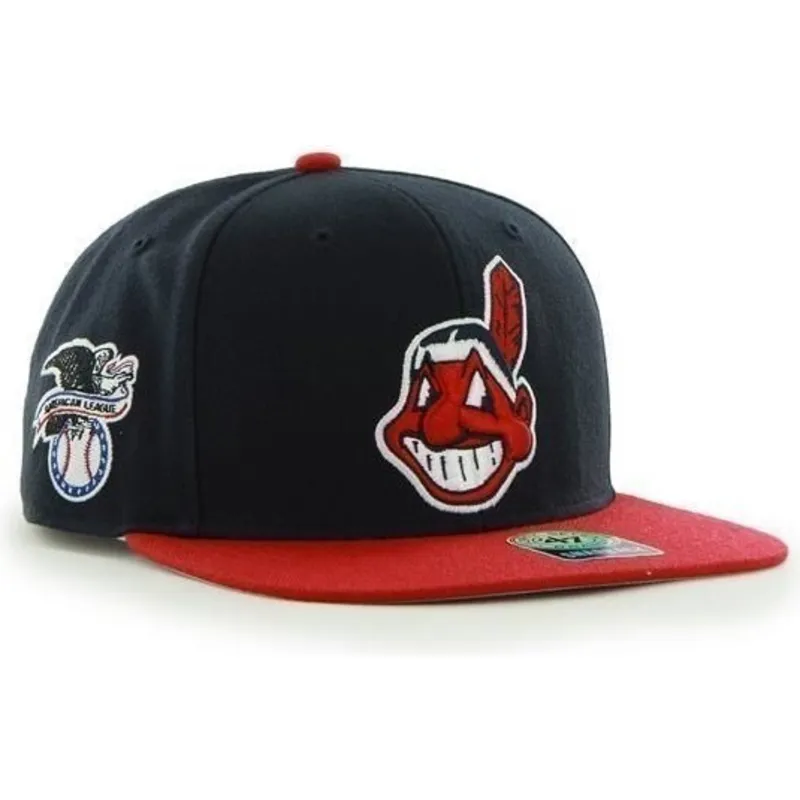 mutzen-flach-marineblau-snapback-lisa-antiguo-der-cleveland-indians-mlb-von-47-brand