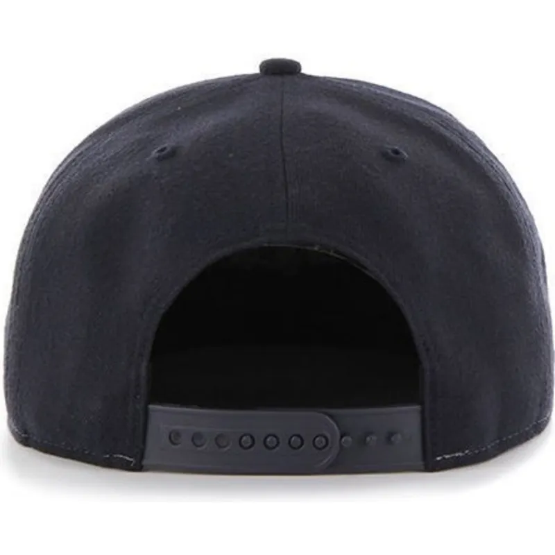mutzen-flach-marineblau-snapback-liso-lateral-der-atlanta-braves-mlb-von-47-brand mutzen-flach-marineblau-snapback-liso-lateral-der-atlanta-braves-mlb-von-47-brand