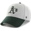 mutzen-gebogen-grau-verstellbares-band-der-oakland-athletics-mlb-von-47-brand