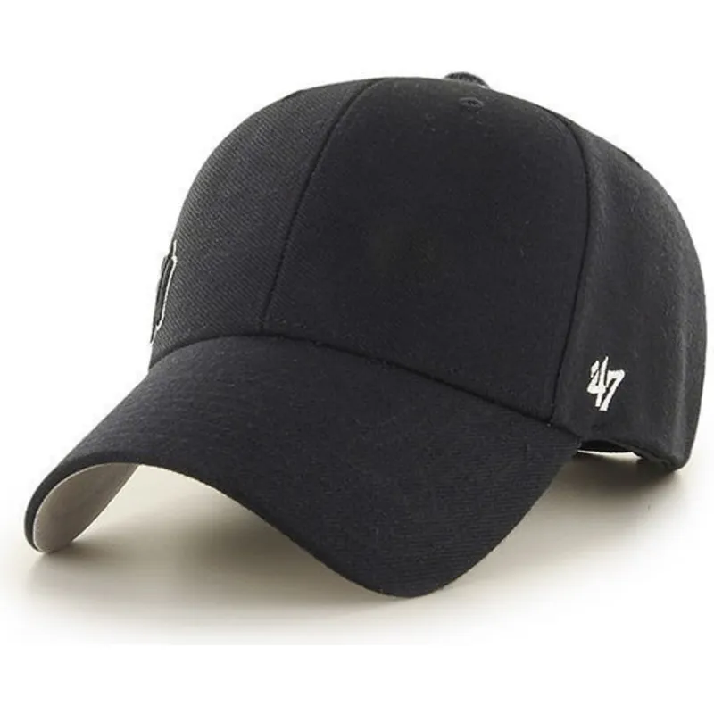 mutzen-gebogen-schwarz-verstellbares-band-lisa-pequeno-der-new-york-yankees-mlb-von-47-brand mutzen-gebogen-schwarz-verstellbares-band-lisa-pequeno-der-new-york-yankees-mlb-von-47-brand