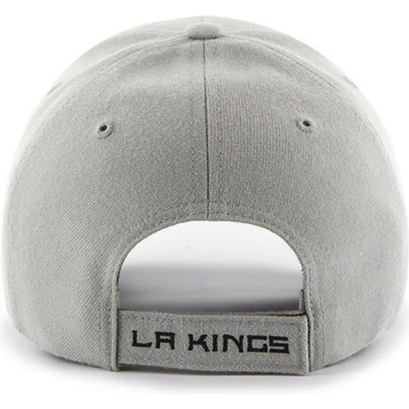mutzen-gebogen-grau-verstellbares-band-der-los-angeles-kings-nhl-von-47-brand