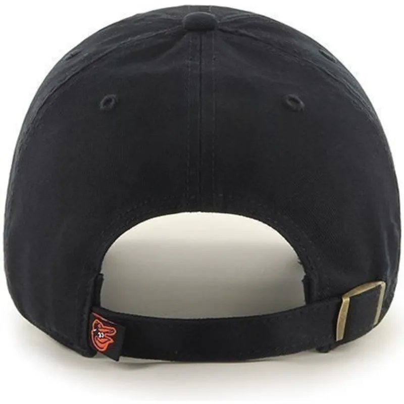 mutzen-gebogen-schwarz-verstellbares-band-frontal-der-baltimore-orioles-mlb-von-47-brand mutzen-gebogen-schwarz-verstellbares-band-frontal-der-baltimore-orioles-mlb-von-47-brand