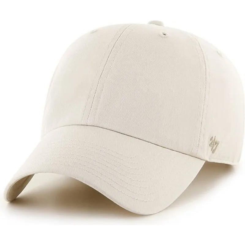 mutzen-gebogen-creme-verstellbares-band-von-47-brand
