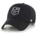 mutzen-gebogen-schwarz-verstellbares-band-der-los-angeles-kings-nhl-von-47-brand