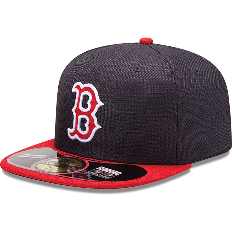 new-era-flat-brim-59fifty-diamond-era-boston-red-sox-mlb-fitted-cap-rot