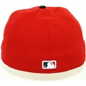 59fifty-authentic-on-field-cincinnati-reds-mlb-new-era-rote-eng-anliegende-flache-kappe