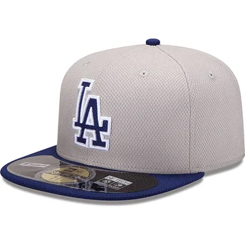 mutzen-flach-blau-angepasst-59fifty-diamond-era-der-los-angeles-dodgers-mlb-von-new-era