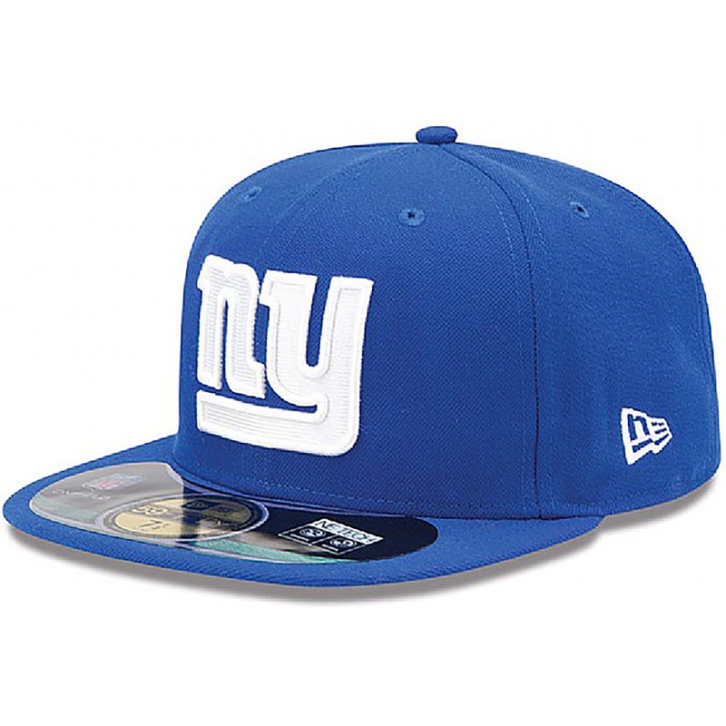 new-era-flat-brim-59fifty-authentic-on-field-game-new-york-giants-nfl-fitted-cap-blau