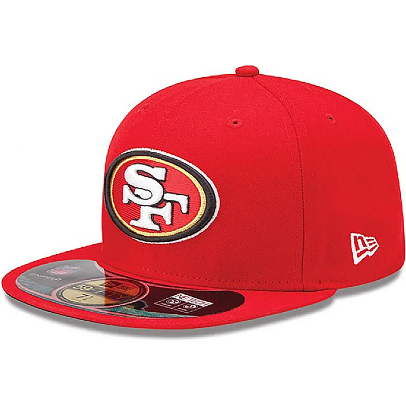 mutzen-flach-rot-angepasst-59fifty-authentic-on-field-game-der-san-francisco-49ers-nfl-von-new-era