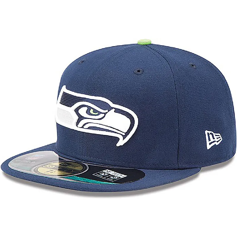 mutzen-flach-blau-angepasst-59fifty-authentic-on-field-game-der-seattle-seahawks-nfl-von-new-era
