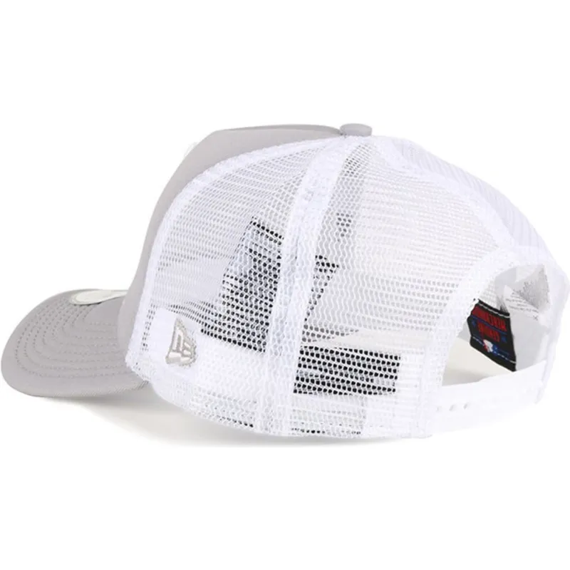 mutzen-gebogen-grau-snapback-clean-a-frame-der-new-york-yankees-mlb-von-new-era